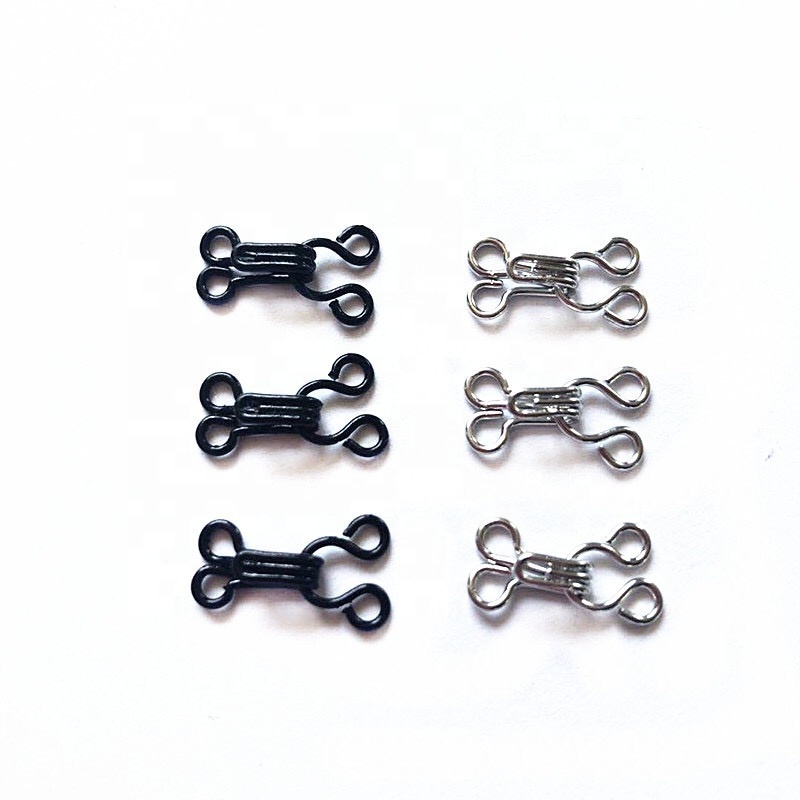 Spring Bra Corset Garment Hook and Eye Set High Quality Factory Direct Sale Various Sizes Metal Underwear Women Bra Buckle