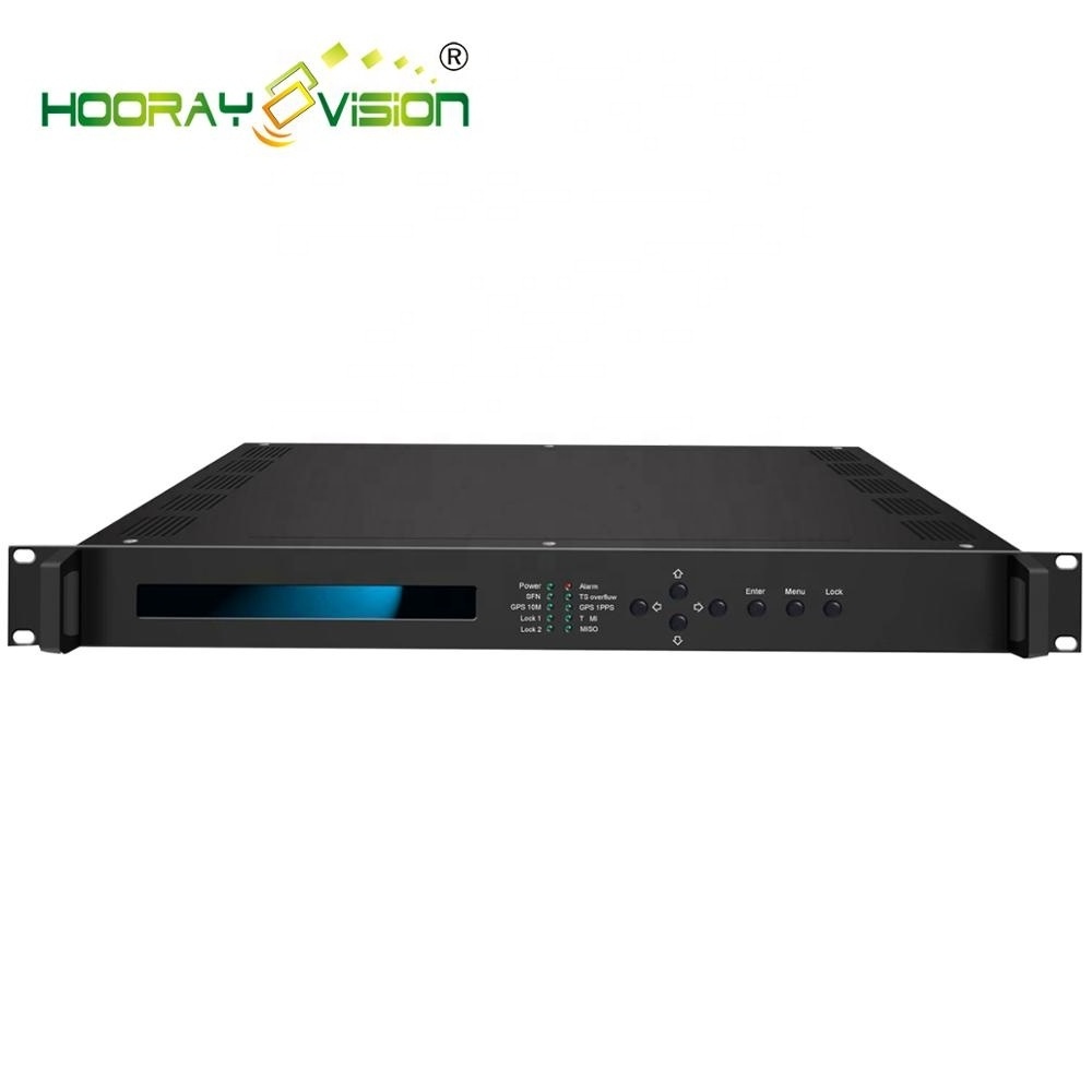 DVB-S2 to DVB-T DVB-T2 Modulator for wireless Digital TV headend system broadcasting