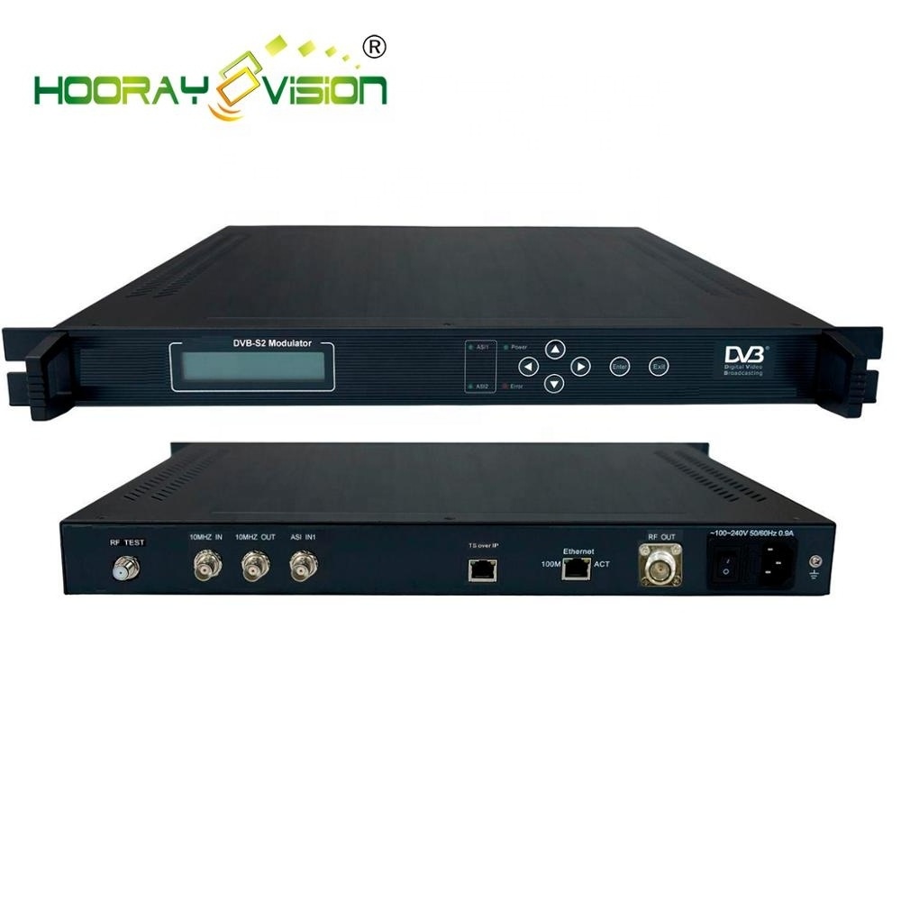 HDQ-5051S QPSK DVB-S DVB-S2 Modulator for MMDS satellite uplink Digital TV Braodcasting