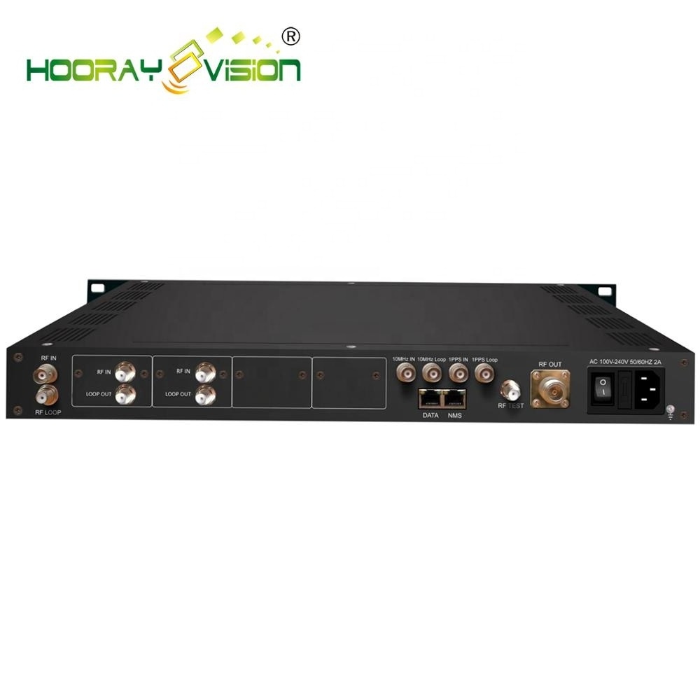 DVB-S2 to DVB-T DVB-T2 Modulator for wireless Digital TV headend system broadcasting