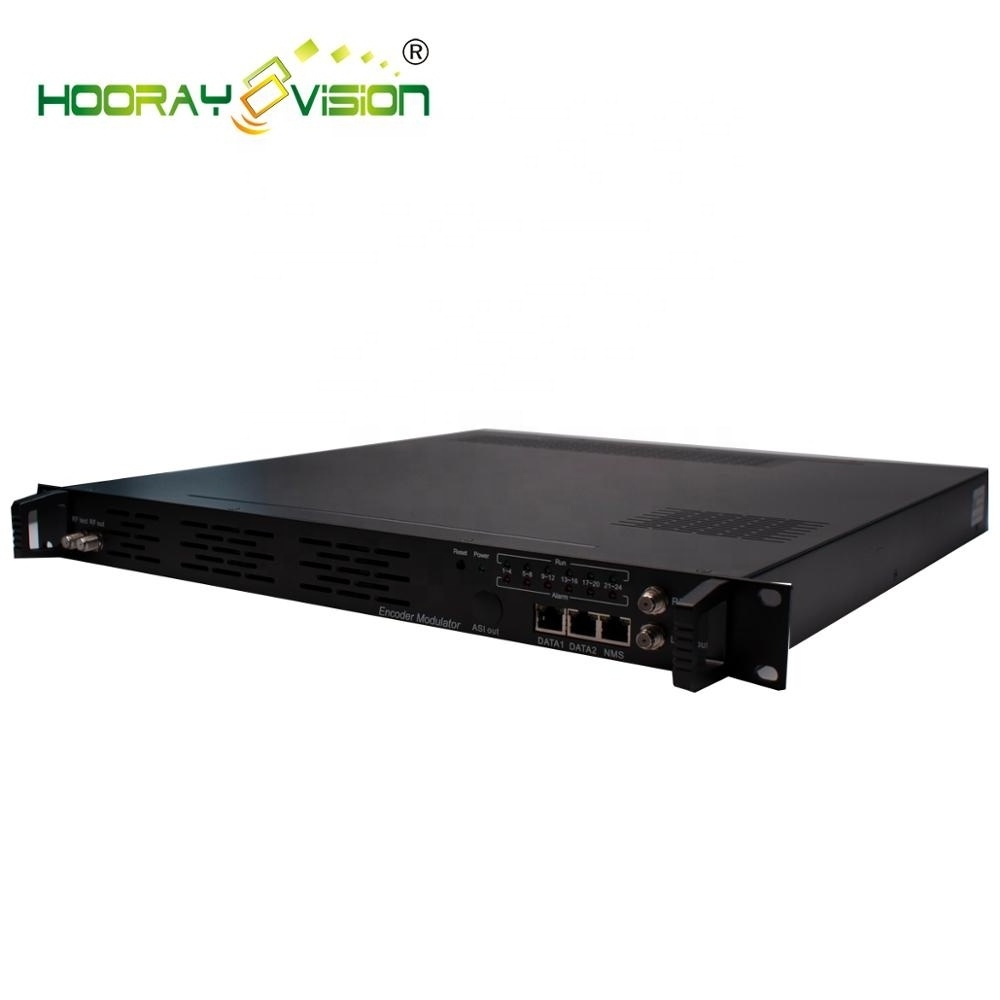 HEM-2124 hd dvb-c dvb-t encoder modulator 4 in 1 qam modulator