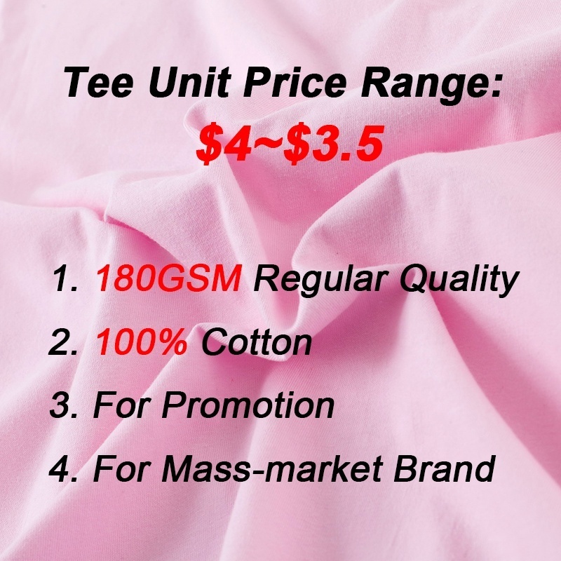 High Quality Blank t shirt in bulk Custom print no label unbranded with logo t-shirt Unisex basic plain TShirts for printing