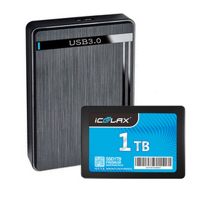 ICOOLAX High Speed USB 3.1 Portable SSD 256gb 512gb 1tb external ssd hard drive