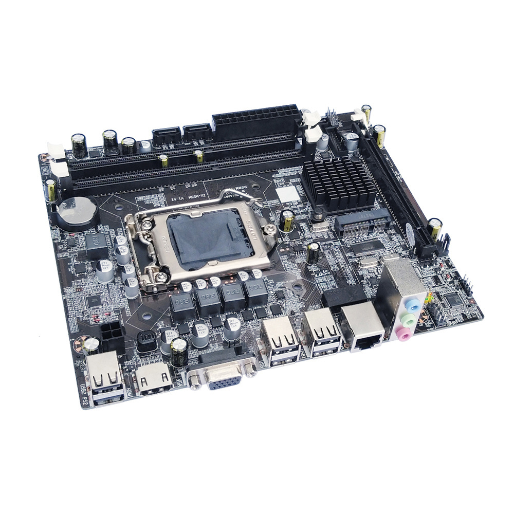 ICOOLAX ATX Type Integrated i7 i5 i3 Processor h55 lga1156 computer motherboard