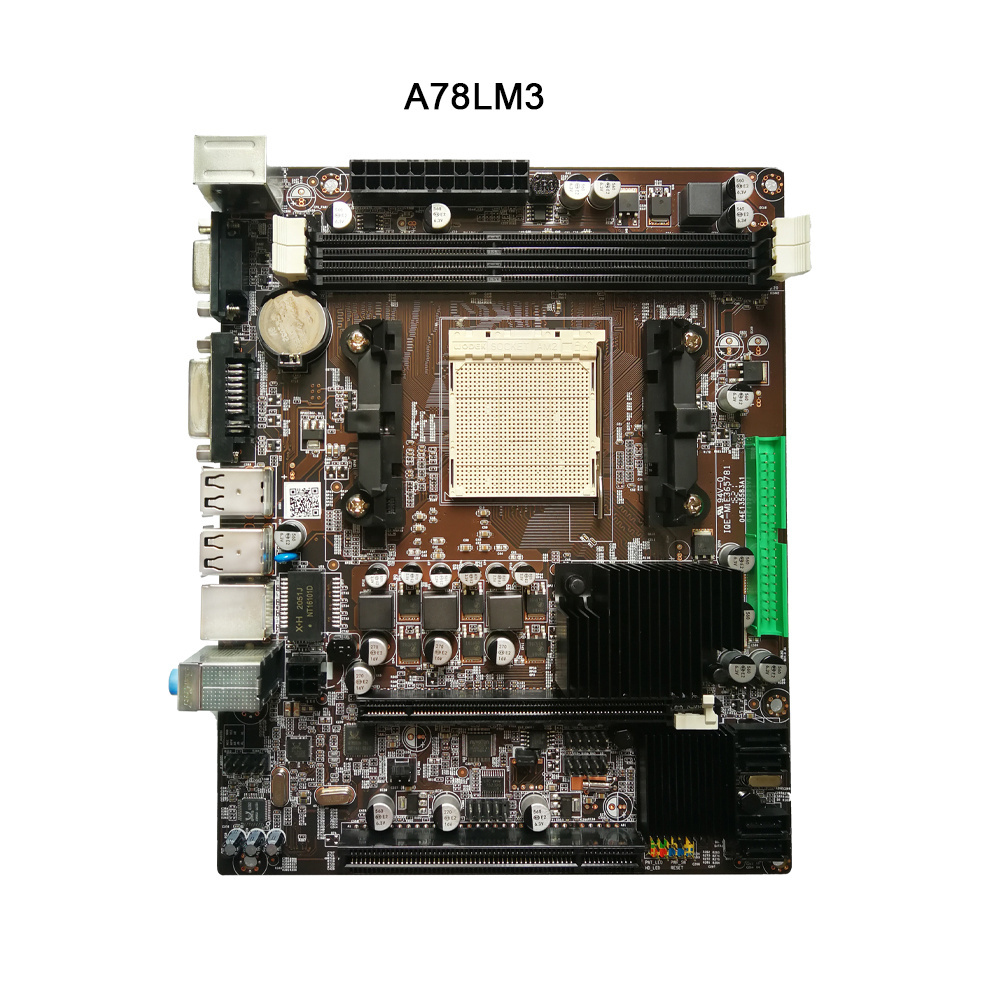 ICOOLAX Hot Sale Cheap Intel 4th Gen 5th Gen Mini Board Core I3 I5 i7 A78LM3 Processor x86 DDR3 Mini Itx Motherboard For POS ATM