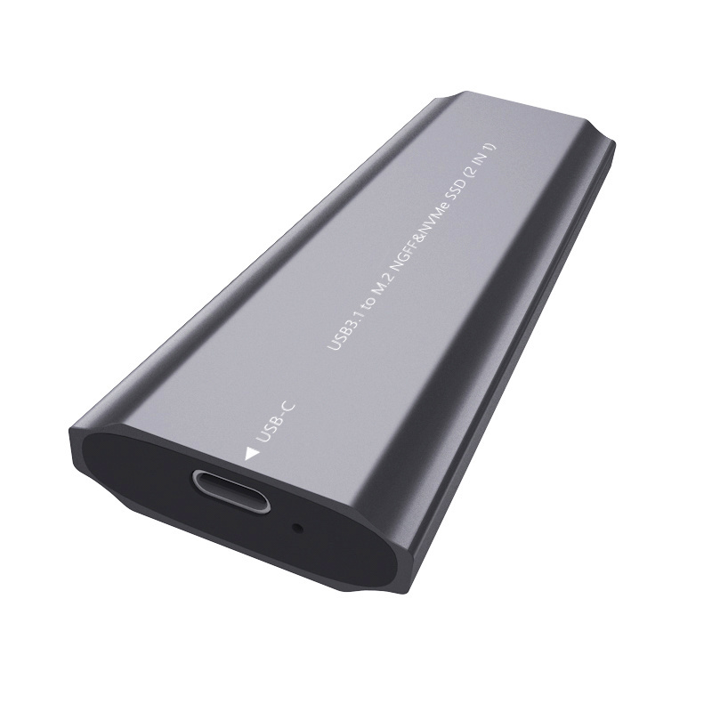 ICOOLAX M.2 External SSD Hard Drive case SSD USB&Type-C 1tb 2tb Mobile Hard Disk Drives External SSD Drive