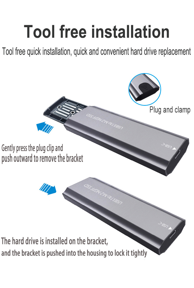 ICOOLAX Portable mobile phone solid state drive hard disk drive 512GB 256GB 128GB USB C external hard drive external 1TB 2TB SSD