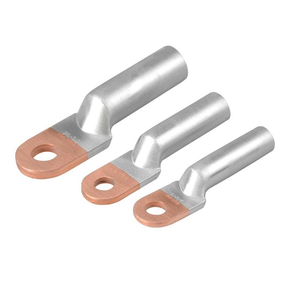 Hooyee Dtl Bimetal Lug Crimping Type Copper Aluminum Cable Lug Wire Connector Tubular Heavy Duty Welding Cable Lugs Terminal End