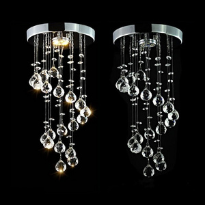 LED Crystal Chandelier Lights LED Lamp For Living Room Cristal Lustre Chandeliers Lighting Pendant Hanging Ceiling Fixtures