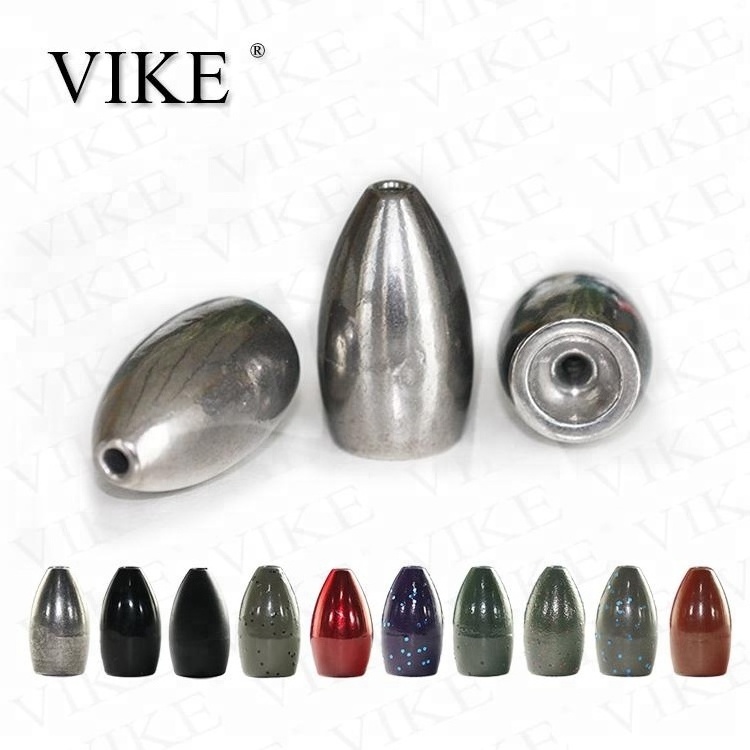 Wholesale Fishing Tungsten Sinker Wholesale Round Head Tungsten Sinker Fishing Weight