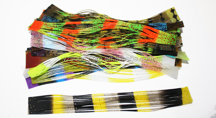 2020 New Desgin High Quality Fishing Lure Silicone Bait Skirts Material Wholesale Sale