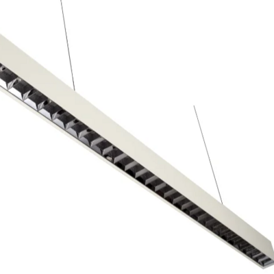 Super bright led shop light lens 30W 36W 48W 60W Ceiling office surface pendant linear led batten Suspend Linkable light fixture