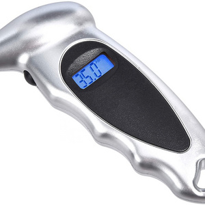 Small digital tire pressure gauge 150 PSI 4units with blue backlight digital tire gauges for cars