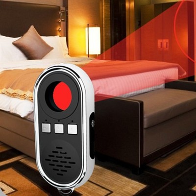 Anti Spy Device scanner vibration sound alarm Lens Finder anti spy detector wireless hidden camera detector