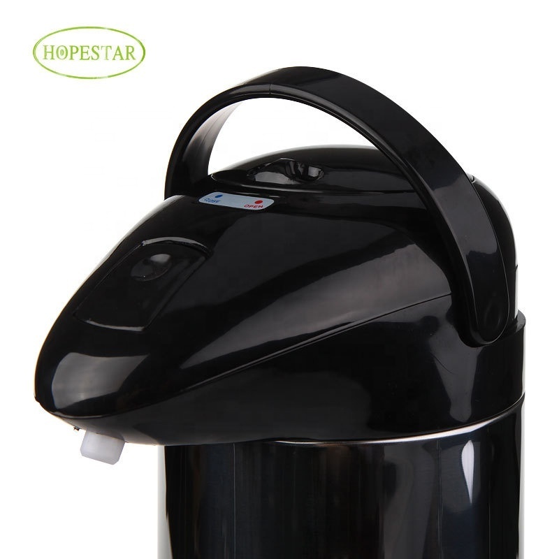 New Large Capacity Thermos Vacuum Water Pump Pot  Insulated Coffee Thermos Air Flask Pot