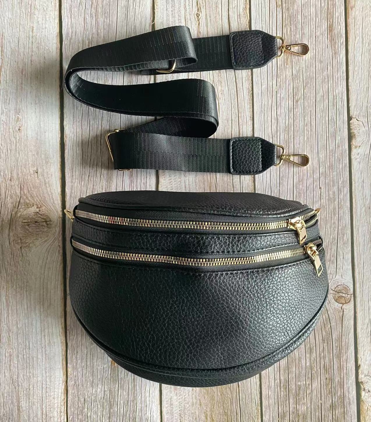 New Belt Fanny Pack Crossbody Leather Savvy Bum Hip Bags For Women