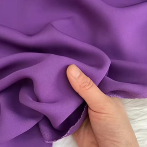 26 m/m Heavyweight Wholesale Good Quality Material Popular Colors Silk Double Georgette Fabric for Women Shawl