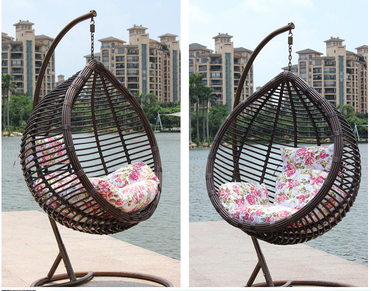 Spot wholesale indoor living room hanging leisure swing chair bird's nest shape hanging chair home balcony rest for sale