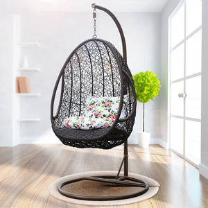 Popular custom size high quality outdoors hanging leisure swing chair bird's nest shape hanging chair home balcony rest for sale