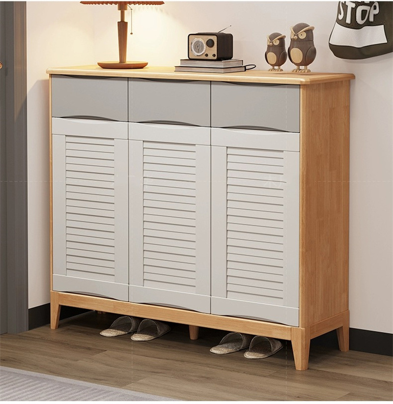 Factory Price Smart Shoe cabinet Wooden shoe cabinet