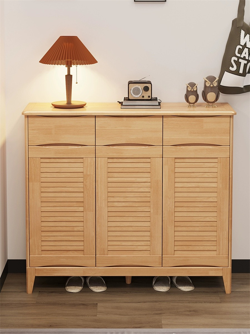 Factory Price Smart Shoe cabinet Wooden shoe cabinet