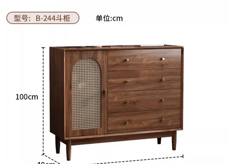 Living Room wooden widened locker with drawers high-end sideboard independent large capacity partition cabinet shoe rack