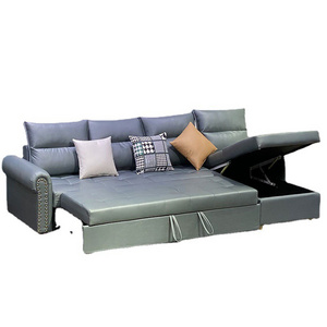 Modern Lving Room Hotel Cum Smart Couch Sofas Furniture Fabric Foldable Single Couches Sofa Transformer Folding Sofa Bed