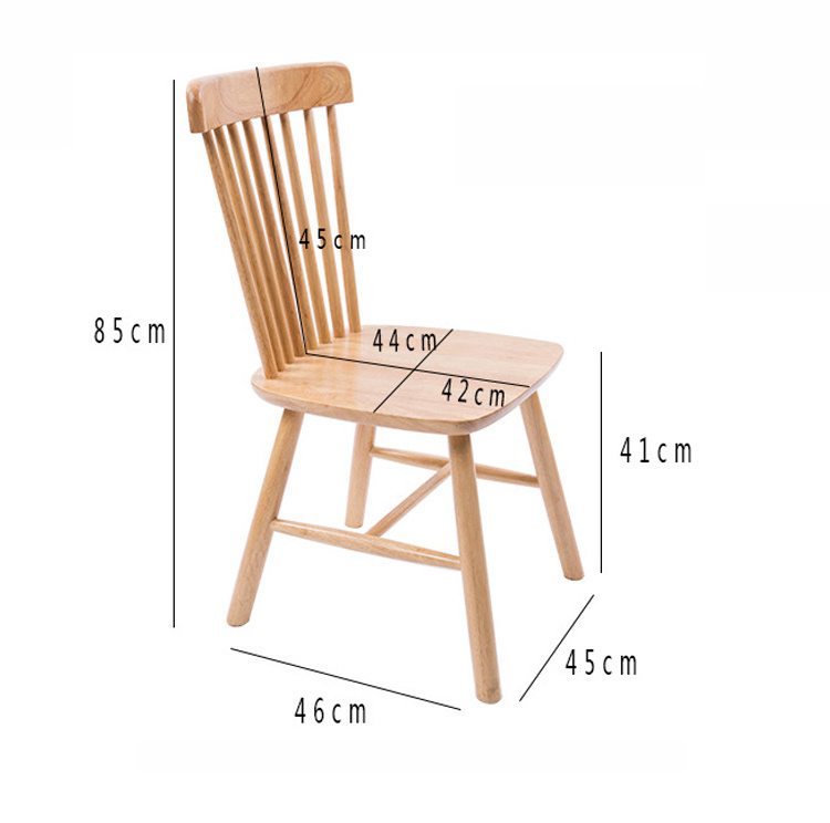 modern solid wooden high back simple antique design cafe hotel salon restaurant party event kitchen wedding windsor dining chair