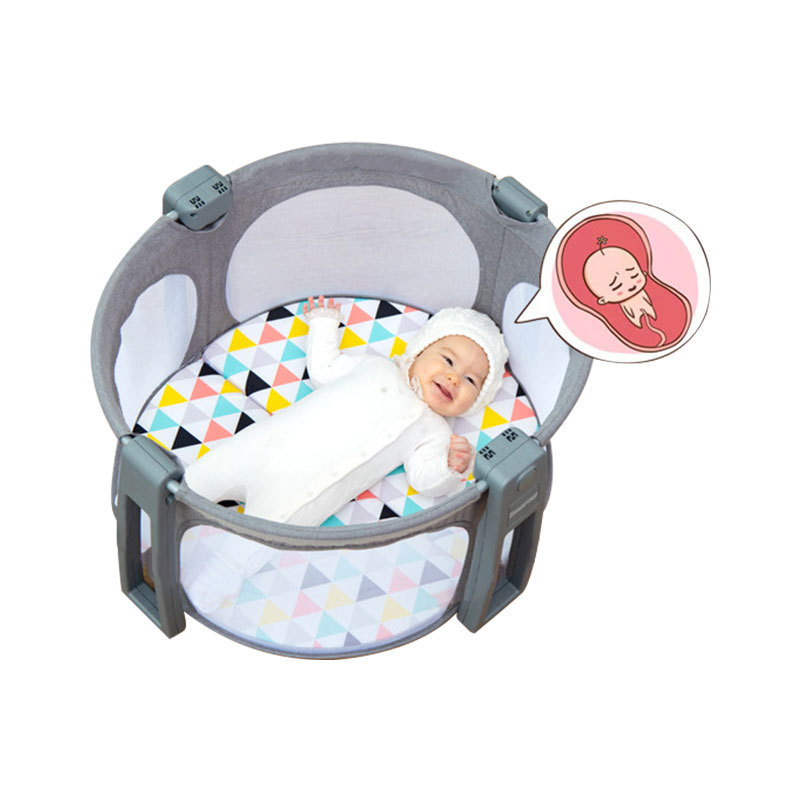 Other Baby Supplies Comfortable Baby Travel Cot, 2022 New With Mosquito Net Baby Nest Bed/