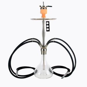 4 hoses shisha bar edelstahl hookah pipe stainless steel hookah