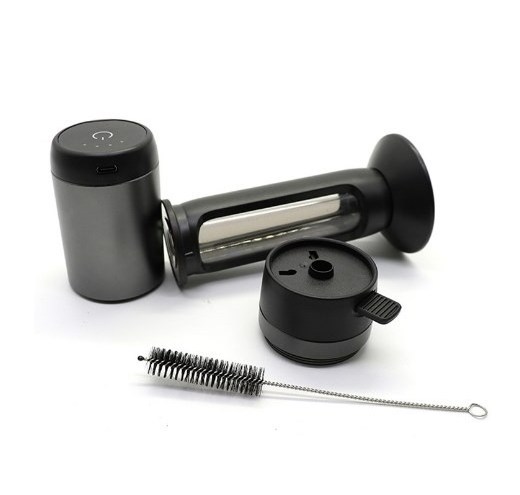 2 in 1 Home & Auto Electric Smoke Grinder New Design OEM Logo Grind and Fill Tobacco Cone Accessory for Smoking