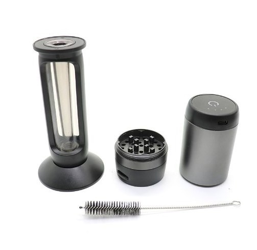 2 in 1 Home & Auto Electric Smoke Grinder New Design OEM Logo Grind and Fill Tobacco Cone Accessory for Smoking