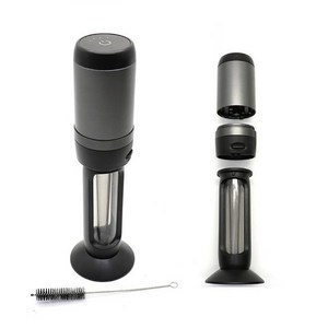 2 in 1 Home & Auto Electric Smoke Grinder New Design OEM Logo Grind and Fill Tobacco Cone Accessory for Smoking