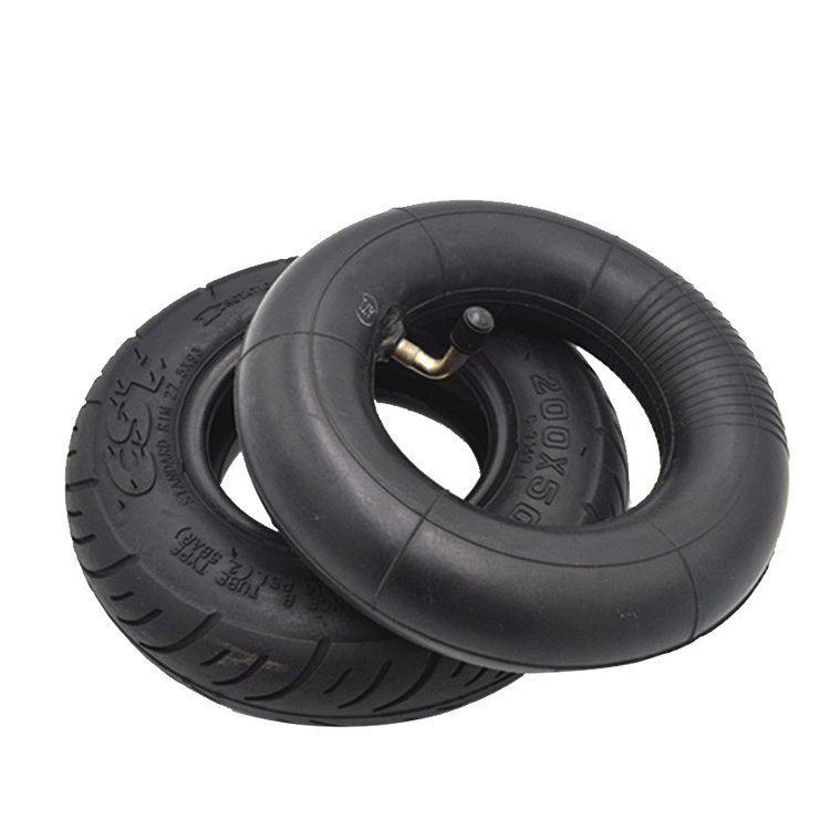 Scooter Tire CST 200*50 Tires and  inner tube  90 Degree for Electronic Scooter 200x50 Scooter Tire Replacement