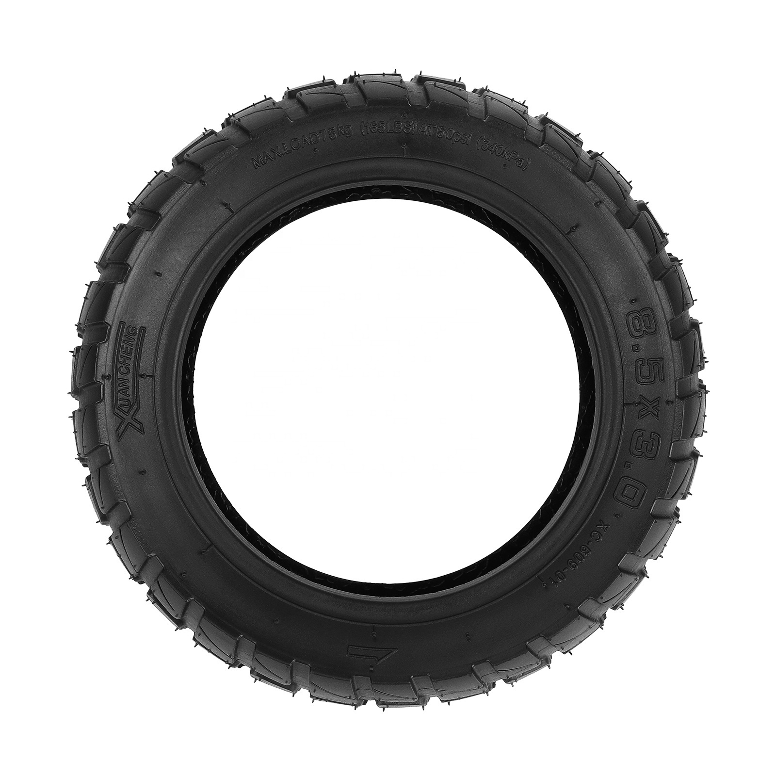 Xuancheng 8.5*3 Off Road Tire With 134mm Inner Diameter For Zero 9 Scooters 8.5 Inch Tyres Wheel Spare Parts Repair Replacement