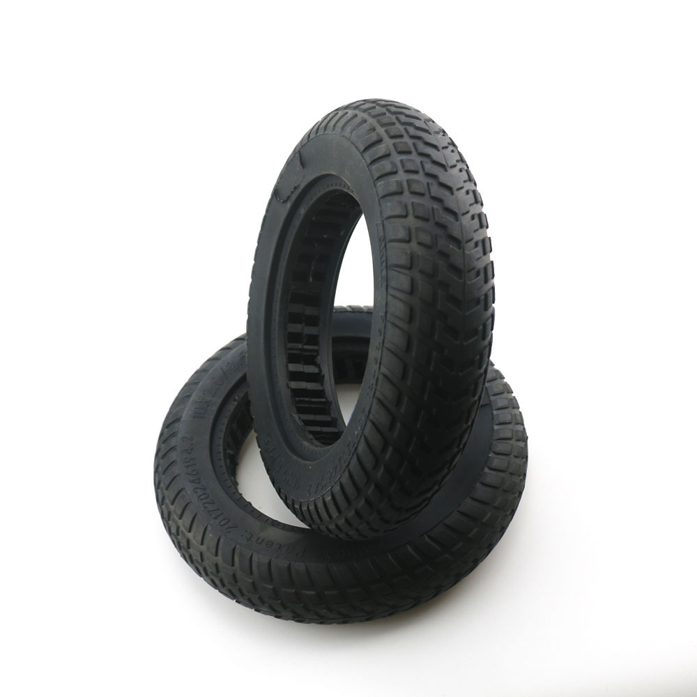 10*2 10*2.5 Solid Tire for 10 Inch Electric Scooter /Tubeless Perforated Solid Tyre without Tnner Tube