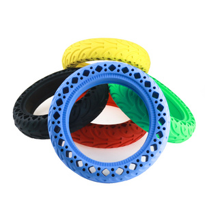 8.5 inch Colorful Solid Tire with Rubber for Xiaomi M365 and Pro Kick Scooter/8 1/2*2 Red Solid Tyre/Rubber Tyre Solid Tire