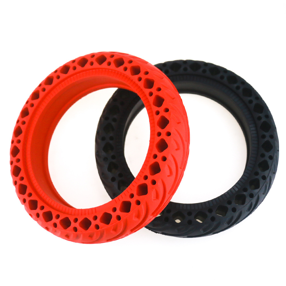 8.5 inch Colorful Solid Tire with Rubber for Xiaomi M365 and Pro Kick Scooter/8 1/2*2 Red Solid Tyre/Rubber Tyre Solid Tire