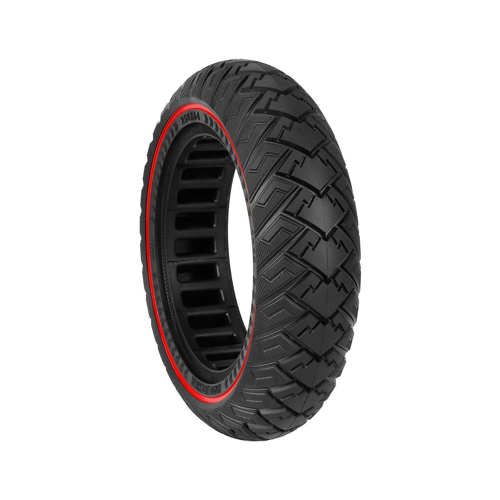 Ulip 250*64/250*54 Off-Road Solid Tire with Red Circle 10 Inch Tire for Xiaomi 4 Ultra Electric Scooter  Xiaomi 4 Ultra Tire