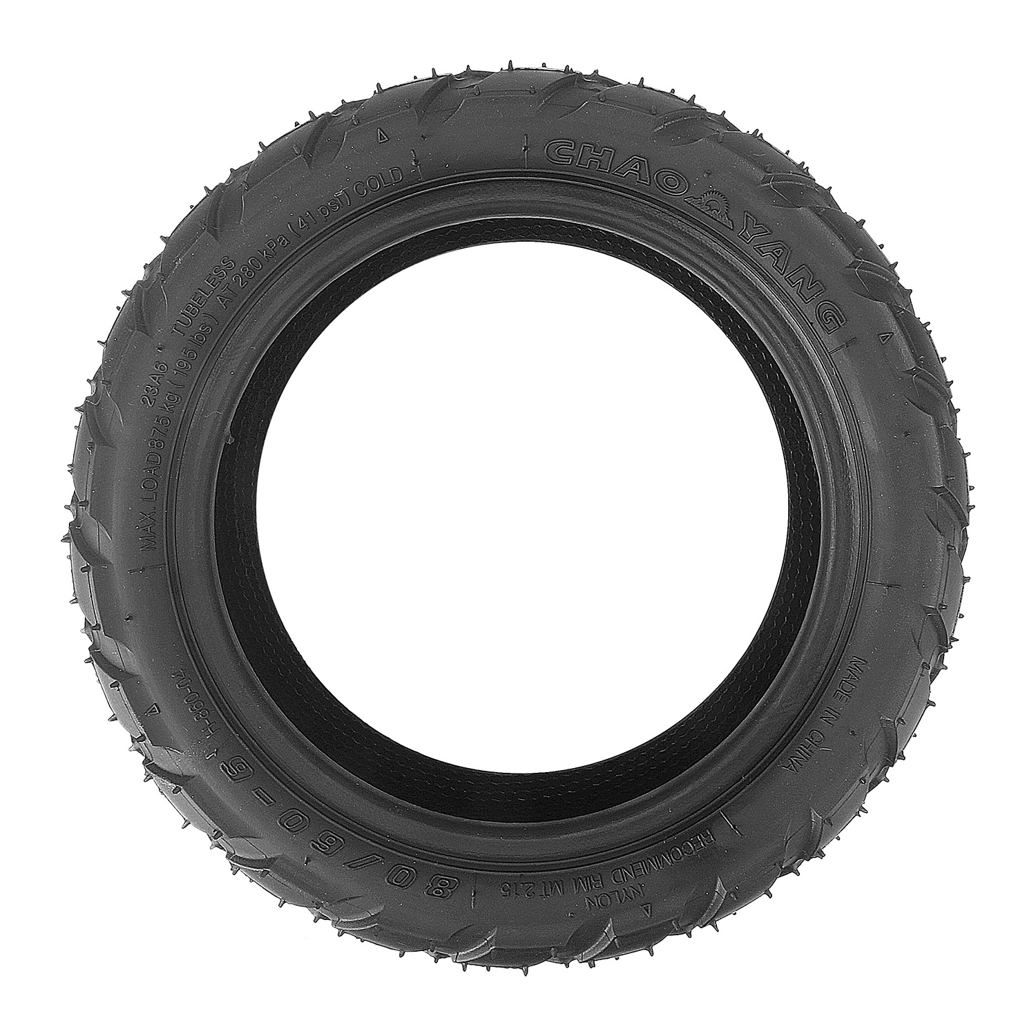 CHAOYANG 80/60-6 Tubeless Tire for 10 inch Electric Scooter Self Balance Scooter Thickened 80/65-6 Outer Tyre without Inner Tube