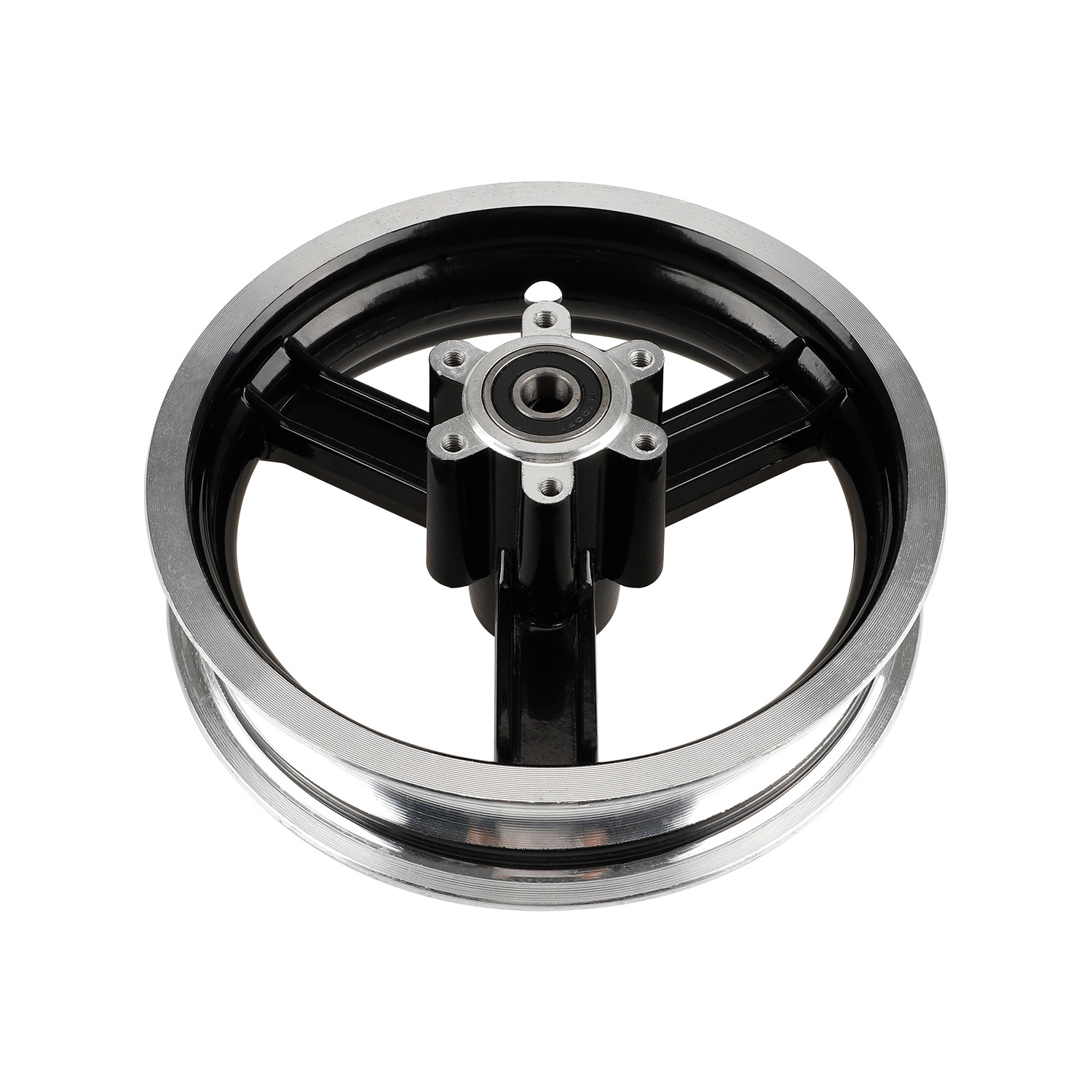 E Bicycle 10 Inch Rim for Kugoo M4 and Other Scooters Steel  Wheel Hub Rims 2.125 Disc Brake Rims Electric Scooter Wheels Parts