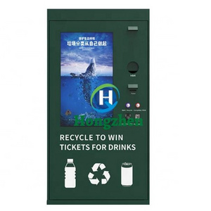 Intelligent recycling machine Plastic Bottle Can Glass Bottle Carton Wast Recycling Reverse Vending Machine