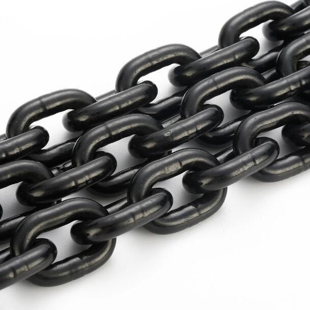 Factory Directly Supply Heavy Duty Painted Black G80 Lifting Chain