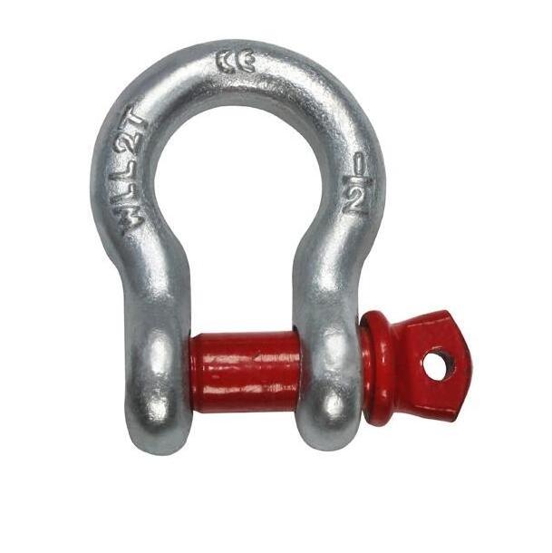 Wholesale Us Type G209 G210 G213 G215 G2130 G2150 Key Pin Shackle Stainless Steel Long Wide Twist D Bow Shackle for Truck Marine