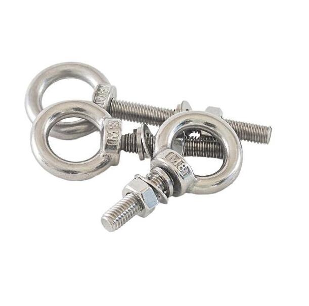 DIN580 High Strength Stainless Steel 304 316 Marine Rings Round Nut Eye bolt lifting Screw