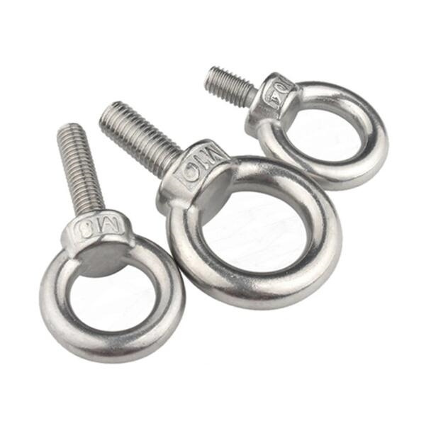 DIN580 High Strength Stainless Steel 304 316 Marine Rings Round Nut Eye bolt lifting Screw