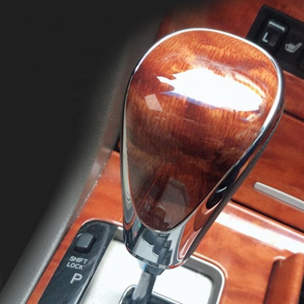 wood car gear knob handle head For Mazda 3 BK 2007 2008 2009 5 6 8 MX5 2010 CX5 2012 2014 CX7 CX9 modify interior accessories