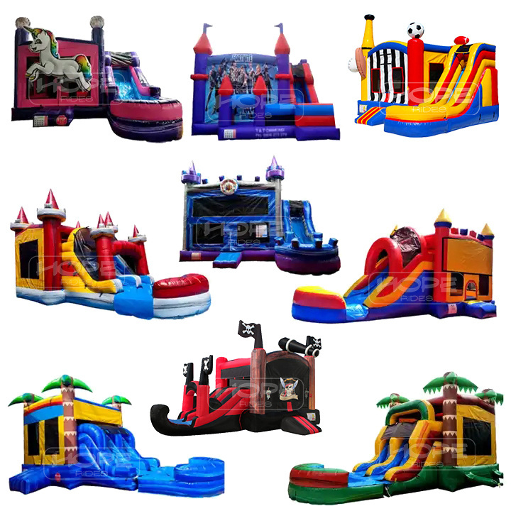 Morden luxury fashion party events rent bouncy castle white black inflatable checkered bounce house