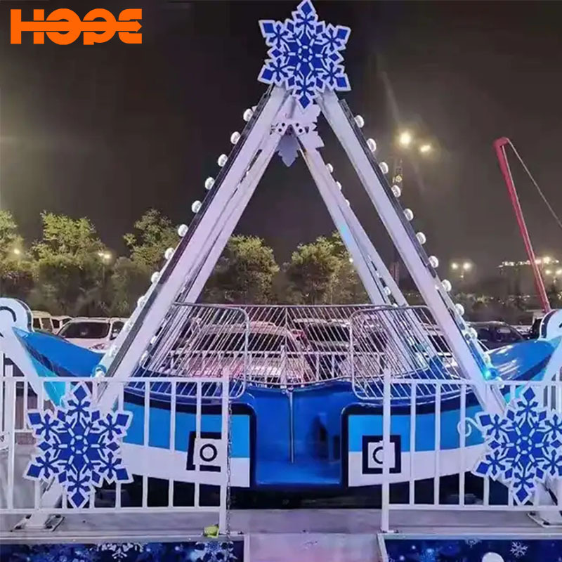 China Supplier Snow Themed A Small Indoor Outdoor Fairground Playground Swing Rides Amusement Park Rides Pirate Ship for Sale