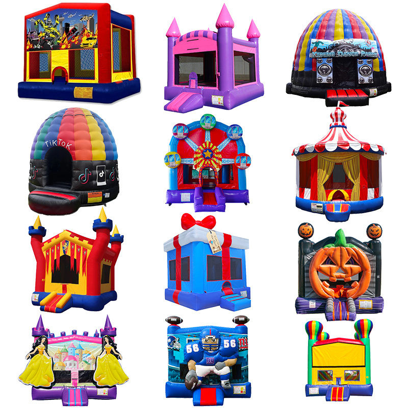 Commercial grade inflatable bouncy castle PVC party rental jumping bouncer 13x13 butterfly bounce house for sale